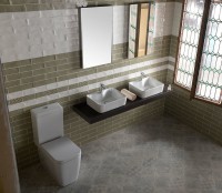 BALENA keramické umyvadlo na desku 48x37 cm, bílá ( BH7013 )