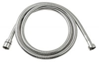 LUX opletená sprchová hadice, roztažitelná 200-240cm, chrom ( FSACC548 )