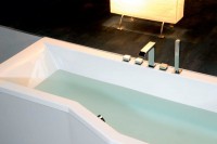 VERSYS R asymetrická vana  170x85x70x47cm, pravá, bílá ( 70611 )