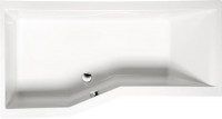 VERSYS asymetrická vana s podstavcem 160x85x70x47cm, levá, bílá ( 14611 ) (63)