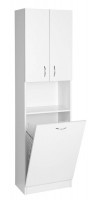 SIMPLEX ECO vysoká skříňka s košem 50x180x30cm (2)