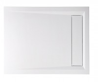 VARESA sprchová vanička z litého mramoru se záklopem, obdélník 110x90x4cm (3)
