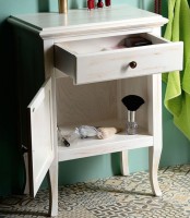 RETRO skříňka 60x80x38cm, starobílá, levá ( 1714 ) (10)