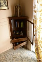 RETRO skříňka rohová 60x120x47cm, buk, pravá ( 1715 ) (11)