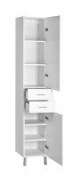 ZOJA/KERAMIA FRESH skříňka vysoká 35x184x29cm, levá, bílá( 51220 ) (25)