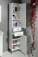 ZOJA/KERAMIA FRESH skříňka vysoká 35x184x29cm, levá, bílá( 51220 ) (28)
