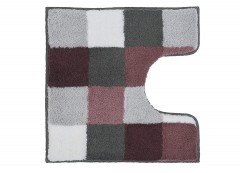 CARO koupelnová předložka před wc 55x55 starorůžová ( 5426407129 ) (5)