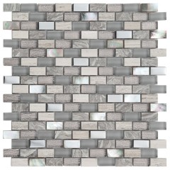 NACAR Stone 30x30, mozaika na síti, 1 kus  (INT054)