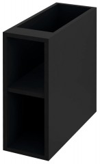 TREOS skříňka spodní policová 20x53x50,5cm, černá mat (TS021) (TS020-3535)