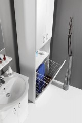 SIMPLEX ECO vysoká skříňka s košem 50x180x30cm (SIME510) (6)