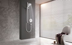 KLUDI BALANCE podomítková sprchová jednopáková baterie,  bílá/chrom ( 526559175 ) (5)