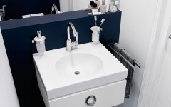 KLUDI BINGO STAR umyvadlová stojánková jednopáková baterie s výpustí, chrom ( 420230578 ) (4)