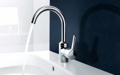 KLUDI BINGO STAR umyvadlová stojánková jednopáková baterie s výpustí, chrom ( 420230578 ) (5)