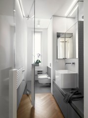 KLUDI BOZZ podomítková umyvadlová dvouotvorová jednopáková baterie, vrchní díl, chrom ( 382450576 ) (5)