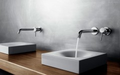 KLUDI BOZZ podomítková umyvadlová dvouotvorová jednopáková baterie, vrchní díl, chrom ( 382450576 ) (6)