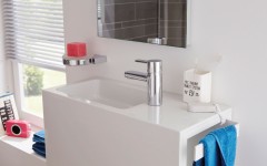 KLUDI ZENTA umyvadlová stojánková jednopáková baterie bez  výpusti, chrom ( 382510575 ) (5)