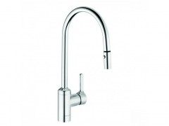 KLUDI BINGO STAR dřezová páková stojánková baterie s výsuvným výtokem, přepínání sprcha/proud , chrom ( 428520578 ) (6)