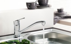 KLUDI LOGO NEO dřezová jednopáková stojánková baterie , chrom ( 379130575 ) (3)