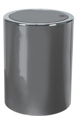 CLAP MINI kosmetický koš 1,5litru, šedý/chrom ( 8415977858 )