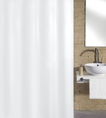 KOUPELNOVÝ ZÁVĚS KITO  240x180cm  textilní, bílý  ( 4937114352 ) (3)