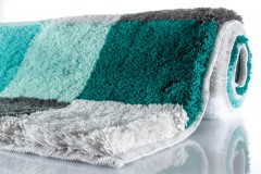 CARO koupelnová předložka obdélník 60x105 petrolejová ( 5426675382 ) (6)