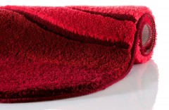 SIESTA koupelnová předložka ovál 60x100 červená ( 5476451360 ) (6)