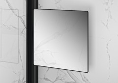 HÜPPE Select+ Organizer zrcadlo 213x213mm, Black Edition - černá matná  (SL2301123)