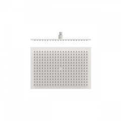 TRES hlavová sprcha obdélníková 450x315mm, bílá matná barva (29963203BM)