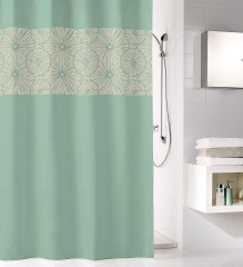 KOUPELNOVÝ ZÁVĚS LOTUS 180x200cm  textilní, Maledivia  (5944685305)