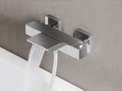 DIMY nástěnná vanová termostatická baterie, kaskáda, chrom, ( UN57306 ) (3)