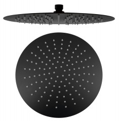 SLIM hlavová sprcha, průměr 300mm, černá mat (MS573B)
