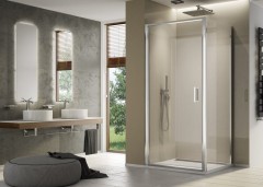 TOP-LINE S jednokřídlé sprchové dveře + boční stěna