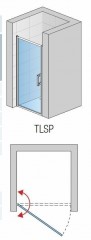 TOP-LINE S jednokřídlé sprchové dveře