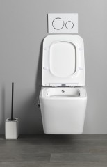 PORTO závěsná WC mísa s bidetem, Rimless, 36x52 cm, bílá (PZ102RX) (3)