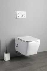 PORTO závěsná WC mísa s bidetem, Rimless, 36x52 cm, bílá (PZ102RX) (7)