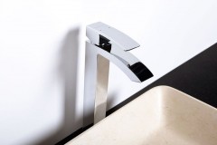 GINKO 25 stojánková umyvadlová baterie vysoká, bez výpusti, chrom ( 1101-04 ) (3)