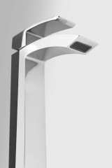 GINKO 25 stojánková umyvadlová baterie vysoká, bez výpusti, chrom ( 1101-04 ) (4)