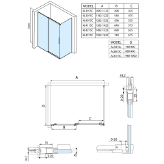 ALTIS LINE obdélníkový sprchový kout 1500x800 mm, L/P varianta (AL4215CAL5915C) (9)