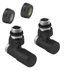 COMPACT BLACK připojovací sada ruční rohová, černá matná (CP5115B)