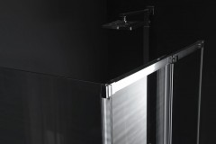 ALTIS LINE boční stěna 900mm, čiré sklo, výška 2000mm, sklo 8mm (AL6015C) (4)