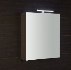 RIWA galerka s LED osvětlením, 60x70x17cm, borovice rustik (RIW060-0016) (3)