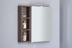 RIWA galerka s LED osvětlením, 60x70x17cm, borovice rustik (RIW060-0016) (4)