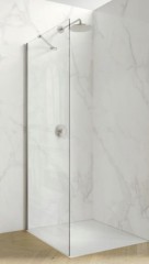 HÜPPE DESIGN PURE WALK-IN BOČNÍ STĚNA SAMOSTATNĚ STOJÍCÍ, STABILIZAČNÍ VZPĚRA 087,092