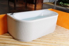 VIVA D nepravidelná vana  175x80x47cm, bílá ( 89119 ) (60)