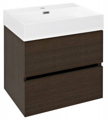 ODETTA umyvadlová skříňka 57x50x43,5cm, borovice rustik (DT060-1616)