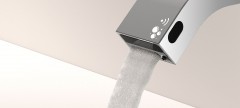 TRES ELECTRONIC STANDARD umyvadlová baterie s bezdotykovým dávkovačem mýdla - proud vody