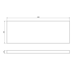 AVICE deska 100x39cm, štípaný kámen (AV1109) (3)
