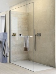 HÜPPE Select+ boční stěna samostatně stojící s doplňky Select+, Shelf, tl. skla 10mm (SL01)