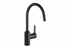 KLUDI BINGO STAR dřezová jednopáková stojánková baterie , černá matná (428033978)