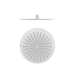 TRES hlavová sprcha slim kruh pr. 300 mm, nerez ocel, matná bílá barva (134315010BM)